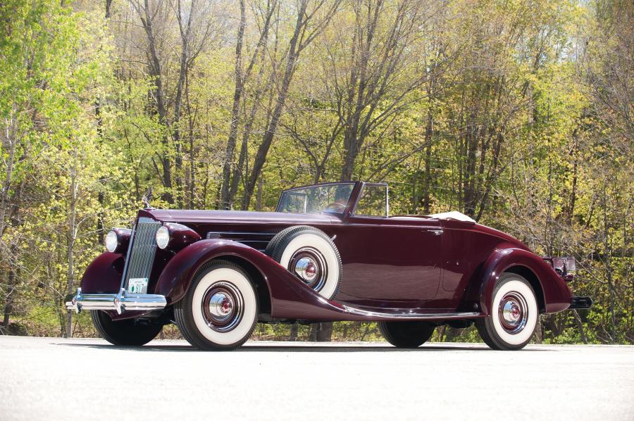  Packard Twelve Convertible Victoria 1937 года  (фото 26 из 26)